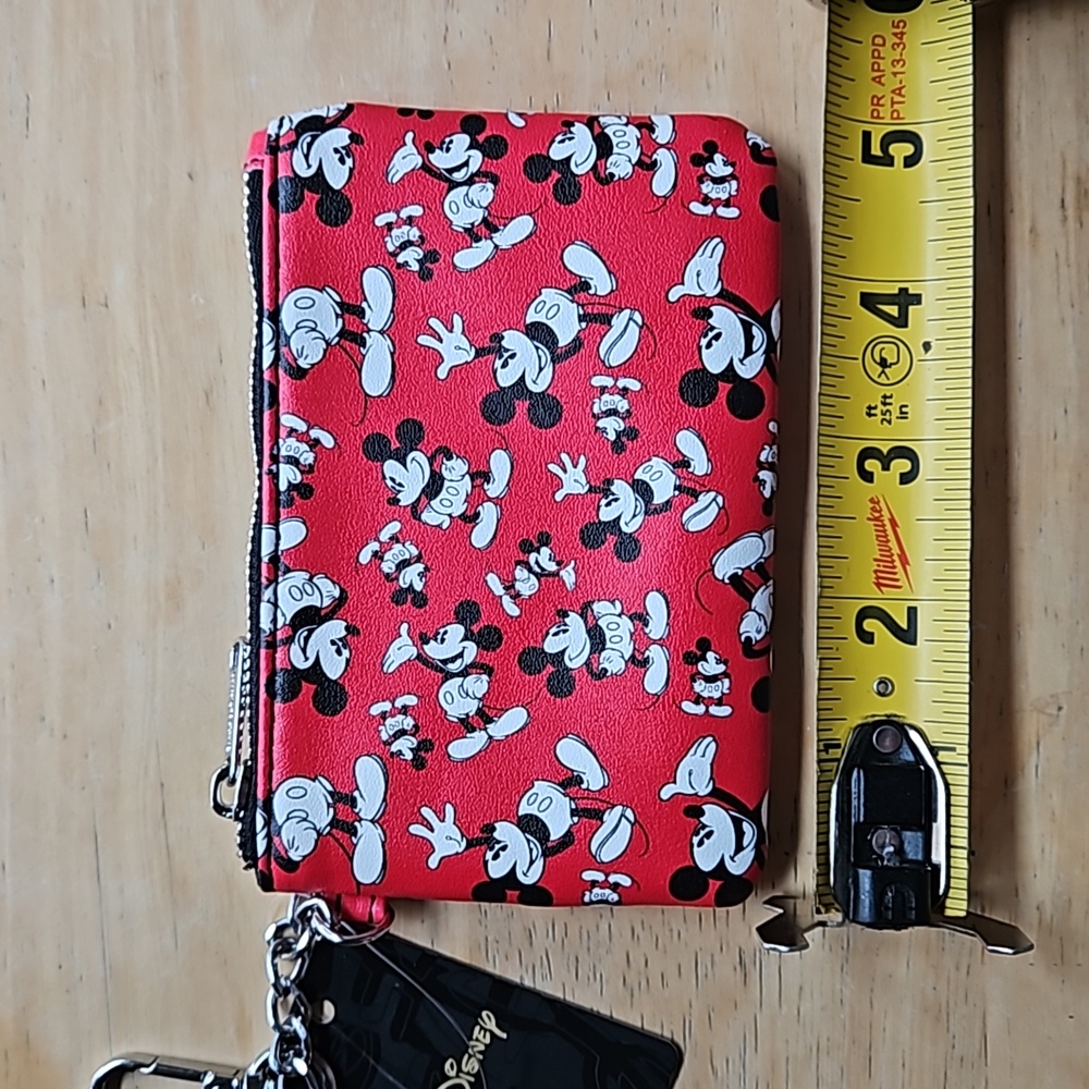 DISNEY BUCKLE DOWN MICKEY COIN POUCH - Picture 9 of 13